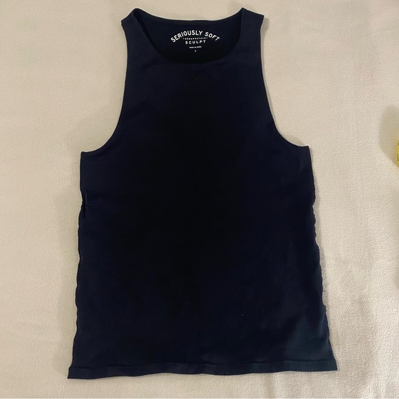 Aeropostale Seriously Soft Sculpt Tank Top Bundle Black and White Large - Picture 6 of 8